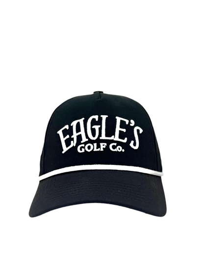 Eagle's Golf Black Cap