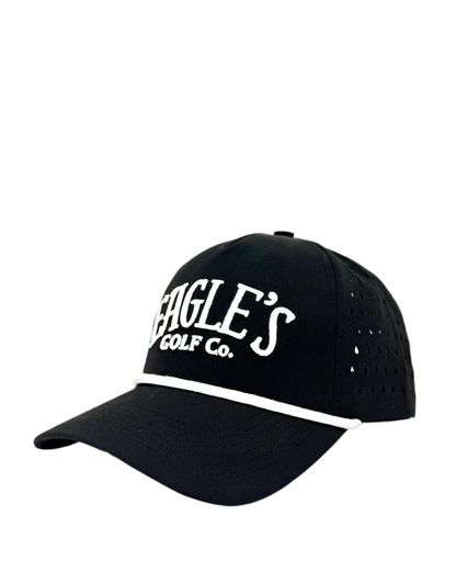 Eagle's Golf Black Cap